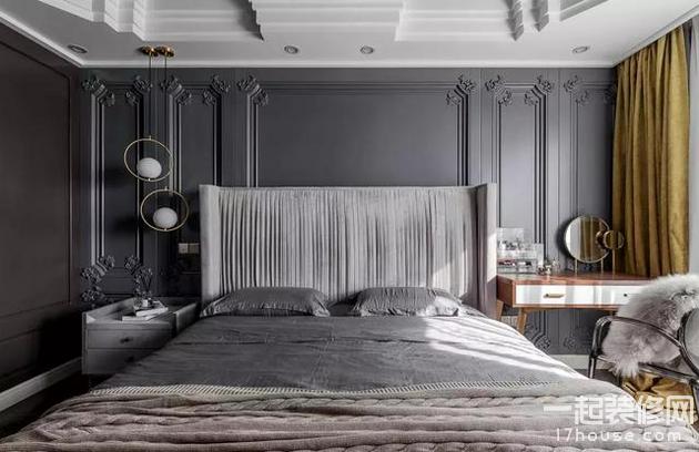 客厅餐厅弧形吊顶效果图 118平的轻奢风三居室设计 客厅餐厅弧形吊顶效果图 118平的轻奢风三居室设计